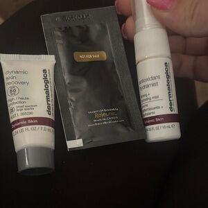 Dermalogica Skincare Set with Gray and White Packaging